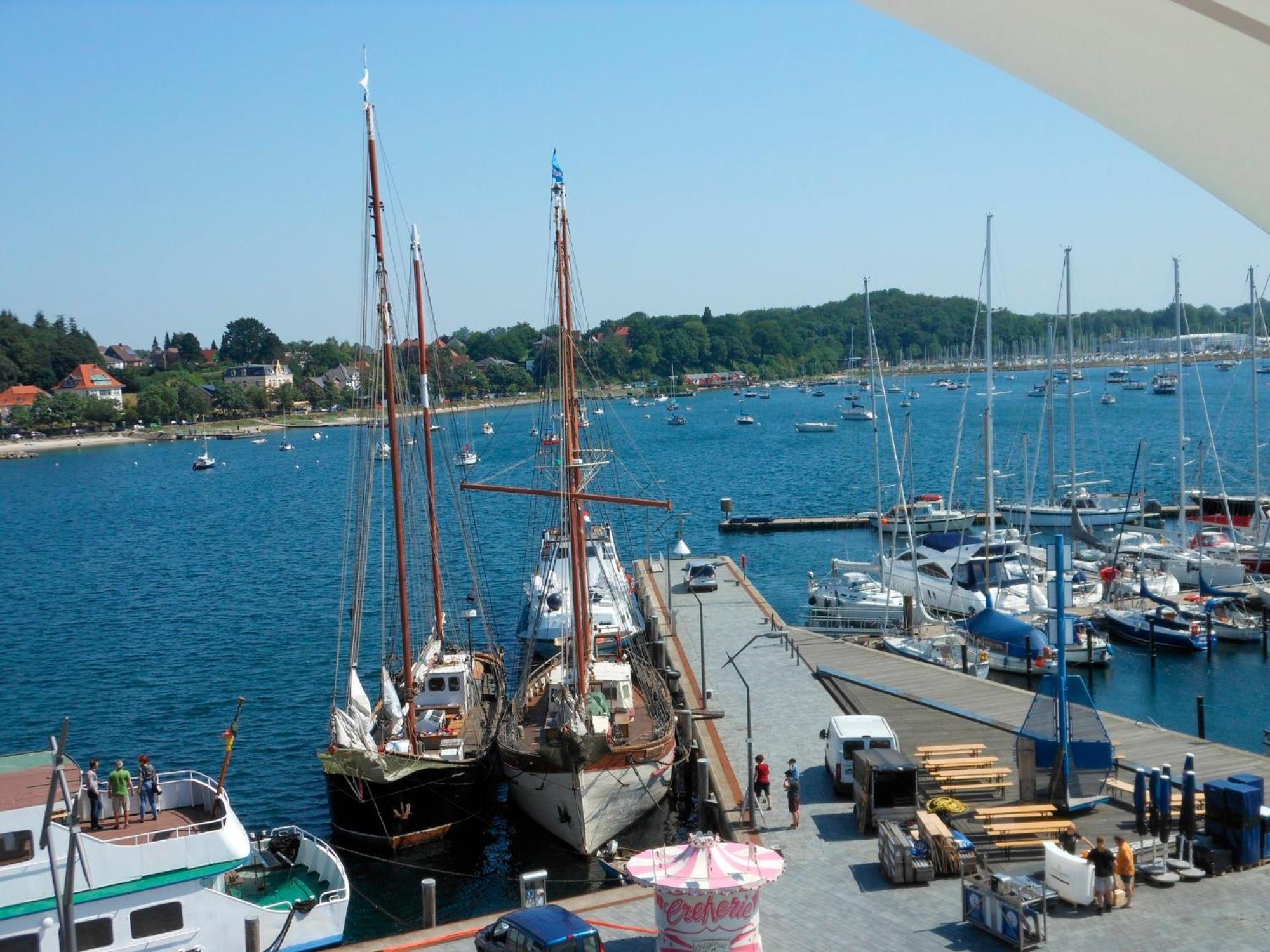 Apartment 42 "Segler", Mit Sauna, Blickrichtung Offene See Eckernförde Exteriör bild